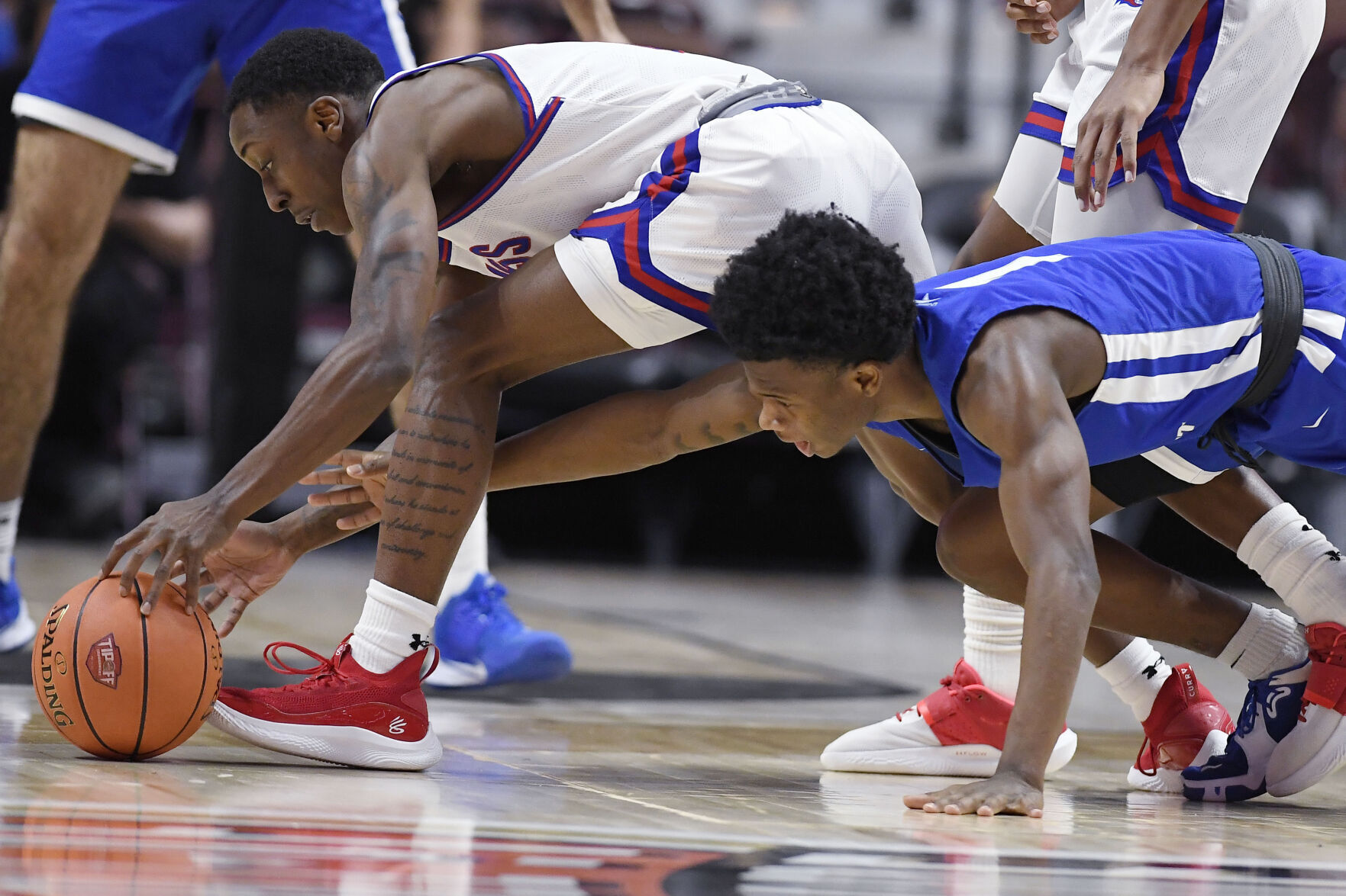 APTOPIX CCSU UMass Lowell Basketball
